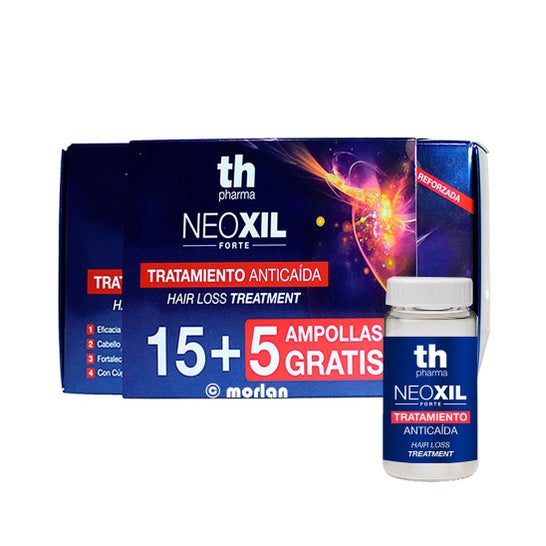 Neoxil Forte Ampollas 15+5gratis Tratamiento Anticaida TH Pharma,
