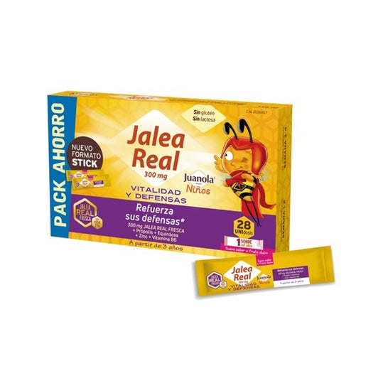 Juanola Jalea Real Niños 28 Sobres
