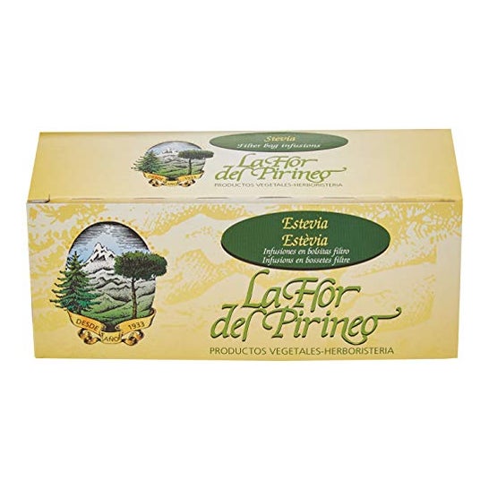 La Flor del Pirineo Infusión de Stevia 25 filtros