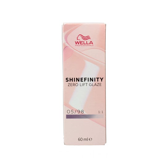 Wella Shinefinity Tinte Zero Lift Glaze Color 05/98 90ml