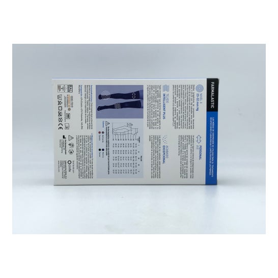 Farmalastic Novum Media Larga Intelligent Plus Compresion Normal Canela T-3