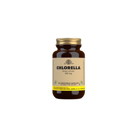 Solgar Broken Cell Wall Chlorella 520mg 100caps Solgar Broken Cell Wall Chlorella 520mg 100caps