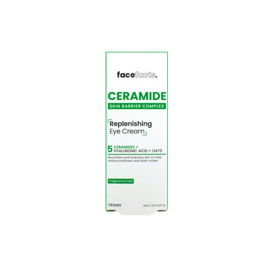 FaceFacts Ceramide Replenishing Eye Cream 15ml