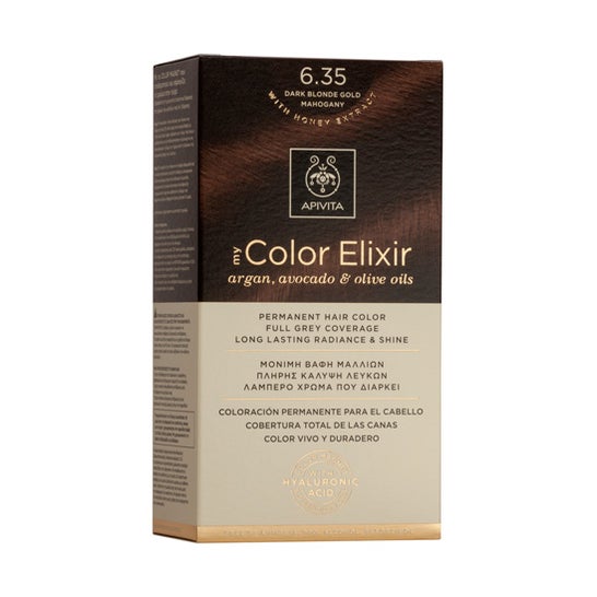 Apivita Kit My Color Elixir Hair Dye nr. 6,35