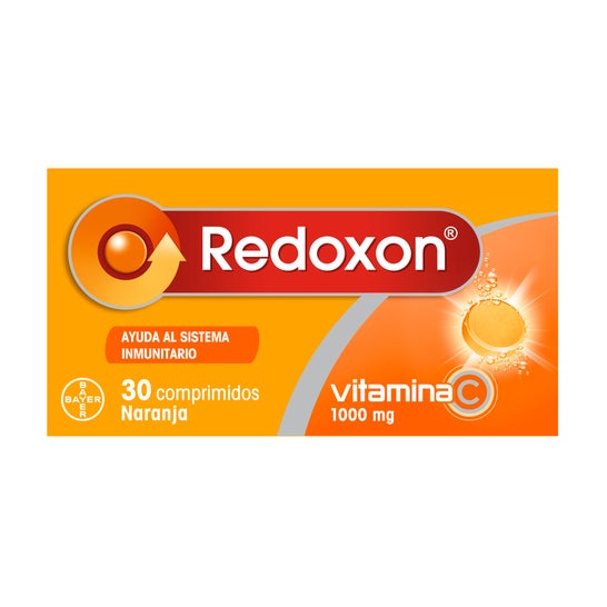Bayer Redoxon® Vitamin C Orange brusende 1g x 30comp