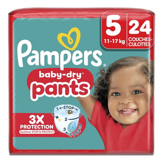 Pampers Baby Dry Pants Größe 5 11-17 kg 24 Stk.