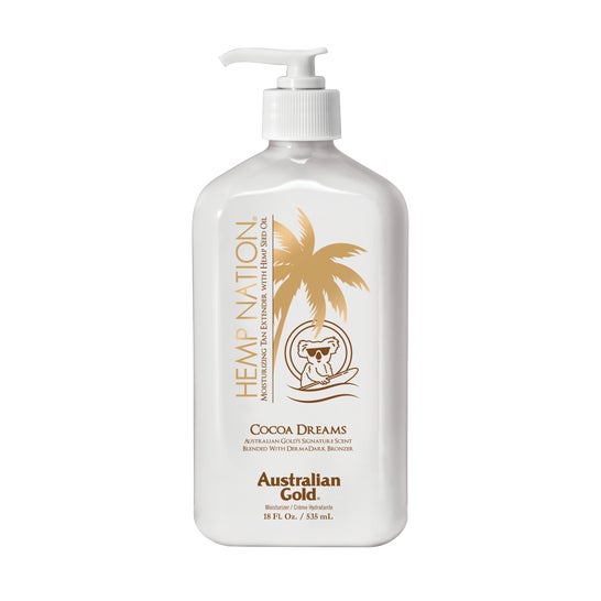 Australian Gold Hemp Nation Cocoa Dreams Prolongador del bronceado 535 ml