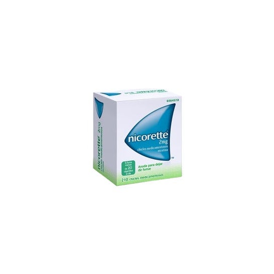 Nicorette 2mg 210chicles