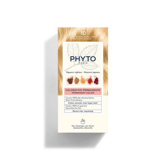 Phyto Phytocolor Tinte Cabello Kit 10 Rubio Claro Extra
