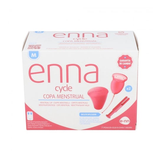 Enna Cycle Pack Copa Menstrual + Aplicador T M 1ud