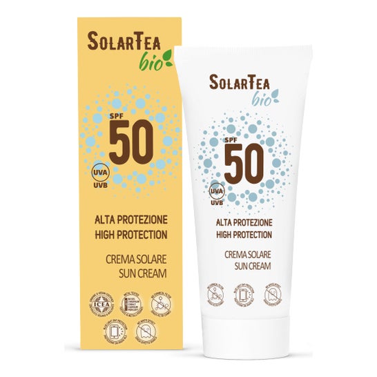 SolarTea Bio Crema Solar Protección Alta SPF50 100ml