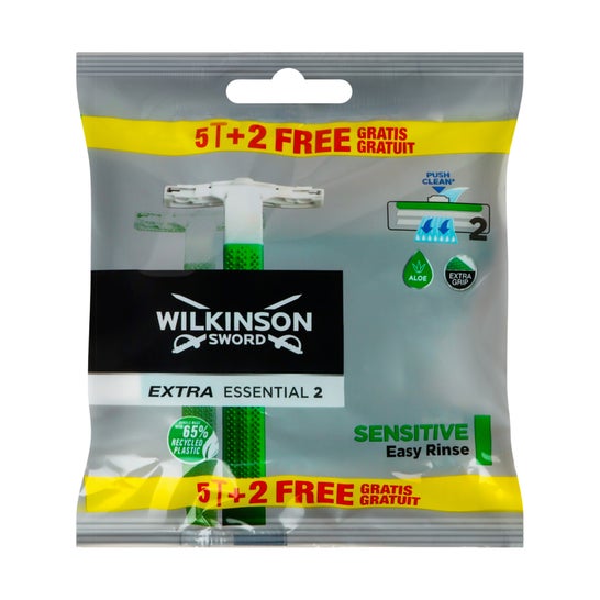 Wilkinson Extra Essential 2 Sensitive Maquinillas 7uds