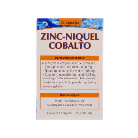 Neo Zinc-niquel-cobalto 50cáps