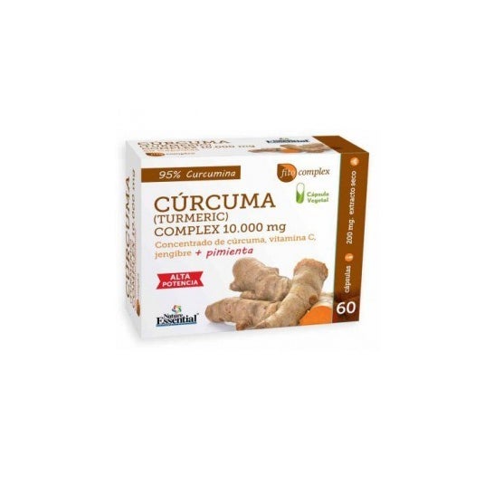 Natur Wesentliche Kurkuma-Komplex 60caps