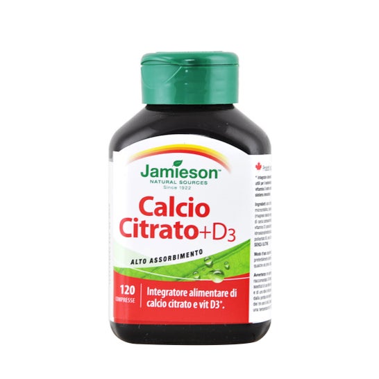 Jamieson Citrato di Calcio + Vitamina D3 120comp