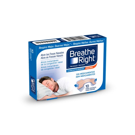 Breathe Right® Tiras Nasales Pequeñas 10uds