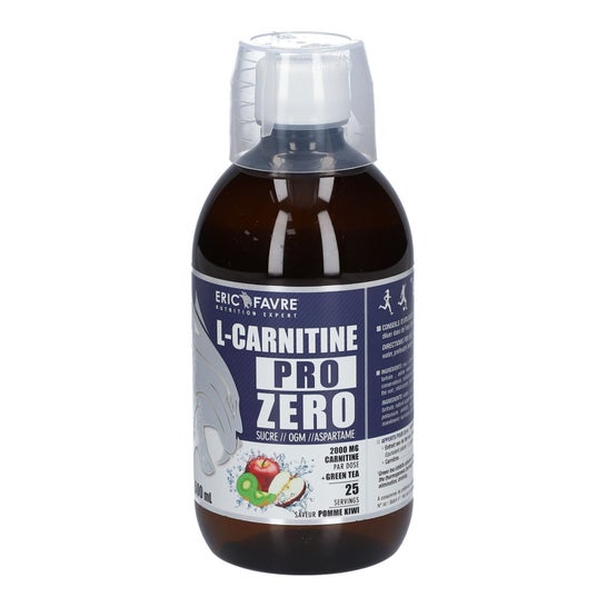 Eric Favre L-Carnitina Pro Zero Manzana Kiwi 500ml