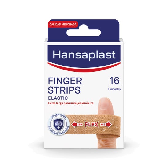 Hansaplast Elastic Finger Strips Apósitos para Dedos 16uds