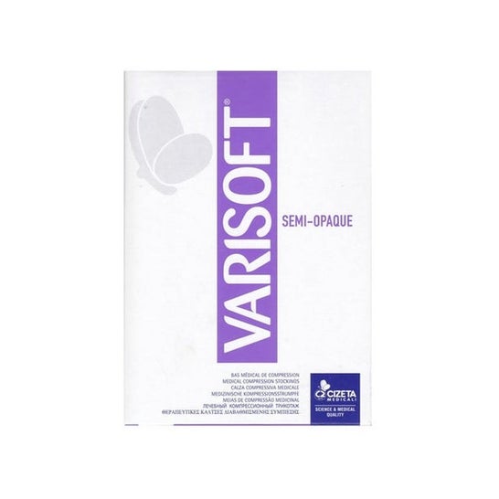 Varisan Varisoft 2 Semi-Opaque Powder Stockings N2- 1 par