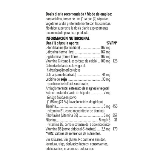 Solgar Neuro Nutrientes 30 caps