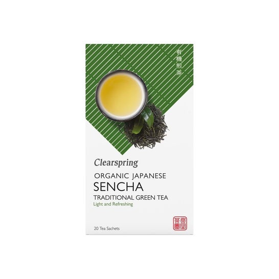 Clearspring Té Sencha Verde Infusiones 20uds
