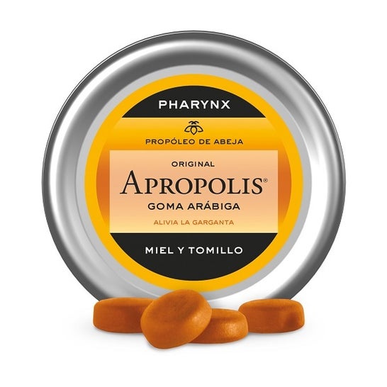 Pharynx Original Apropolis® Goma Arábiga Miel y Tomillo 40g