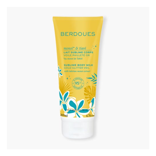 Berdoues Monoï & Tiaré Sublime Glitzer Körperlotion 200 ml