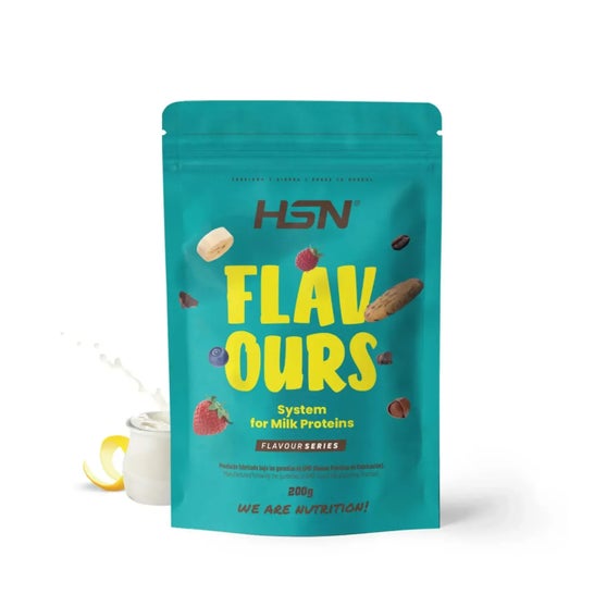 HSN Saborizante en Polvo para Proteínas Lácteas Yogur y Limón 200g