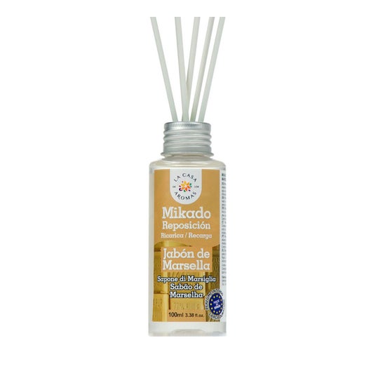 La Casa de los Aromas Mikado Reposición Jabón de Marsella 100ml