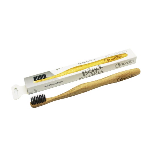 Nordics toothbrush 100% Biodegradable bamboo with Car