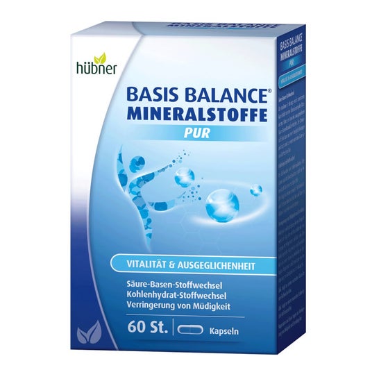 Hübner Basis Balance Pure Mineralen 60caps