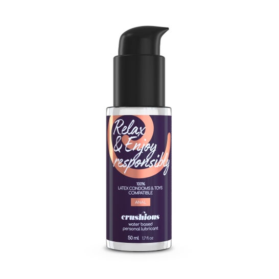 Crushious Relax & Enjoy Responsibly Lubricante Anal 50ml