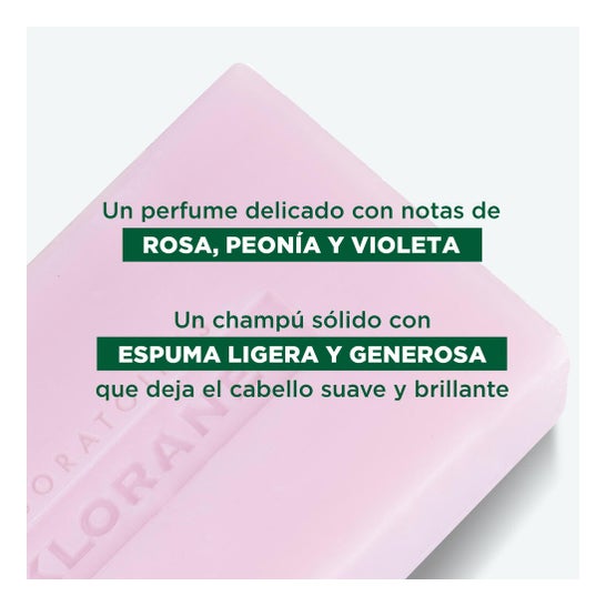 Klorane Champú Sólido a la Peonía 80 g