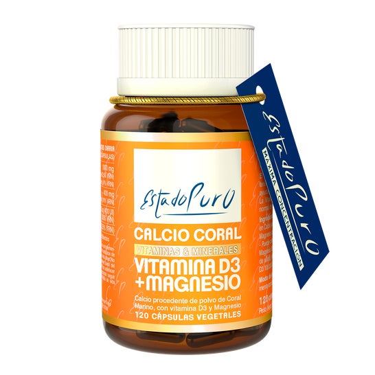 Tongil Estado Puro Calcio Coral Vitamina D3 + Magnesio 120caps
