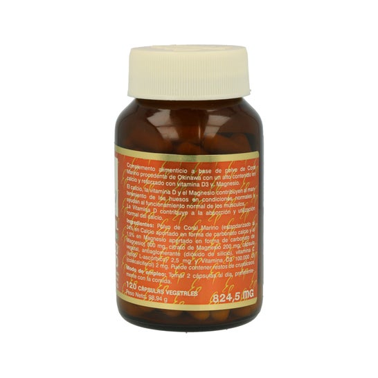 Tongil Estado Puro Calcio Coral Vitamina D3 + Magnesio 120caps