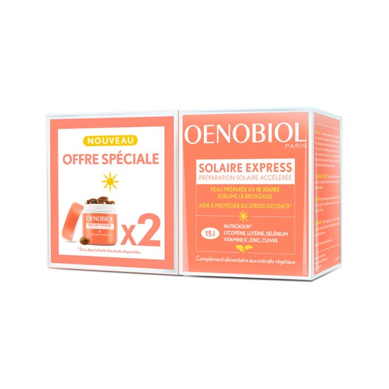 Oenobiol Solaire Express Préparation 2x15caps