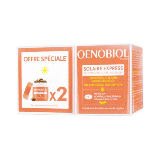 Oenobiol Solaire Express Préparation 2x15caps