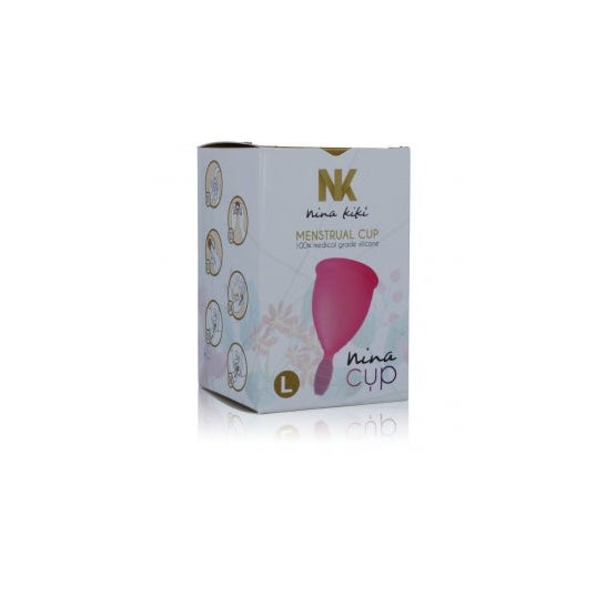 Nina Cup Menstrual Cup Size L Pink 1ud