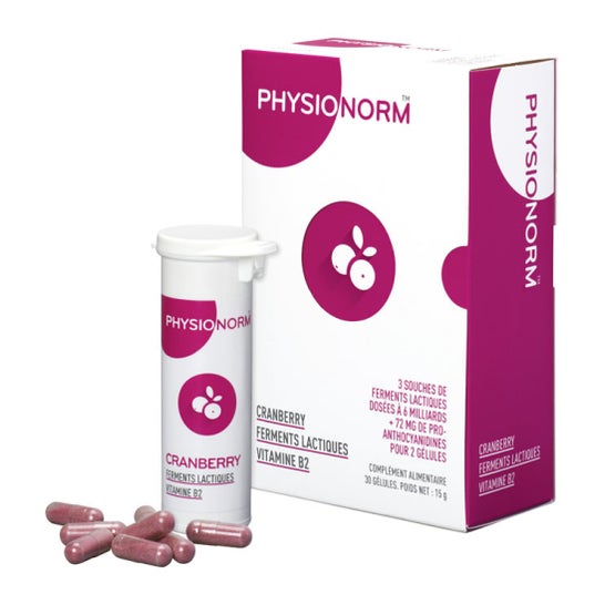 Physionorm - Gynäkologie Physionorm Cranberry 30 Glules