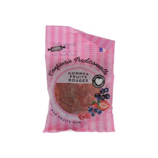 Solemio Chicles Frutos Rojos 100 g