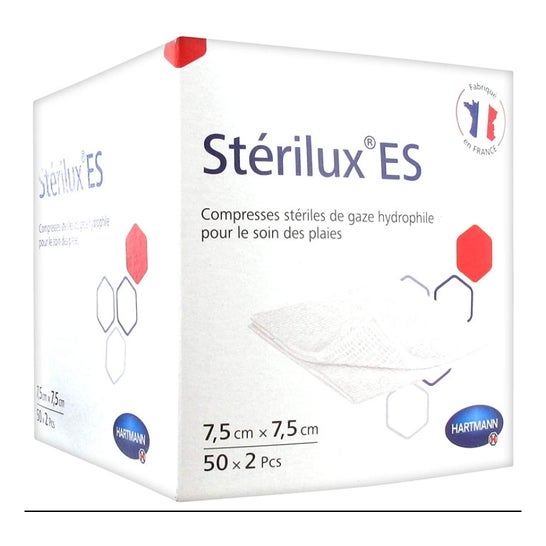 Stérilux Es Tampone di garza sterile 7,5x7,5cm 2x25 pz