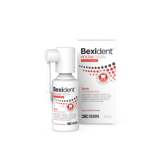 Bexident® chloorhexidine-gommen 0,2% spray 40 ml