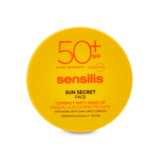 Sensilis Sun Secret Kompakt-Make-up LSF 50+ N01 natürlich 10g