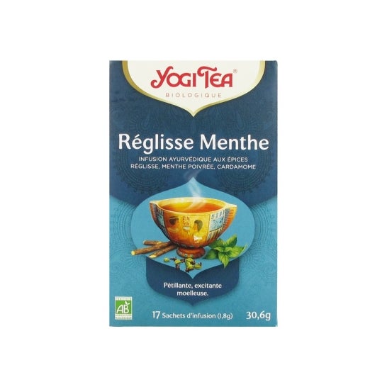 Yogi Tea Licorice Mint Organic 17 bustine