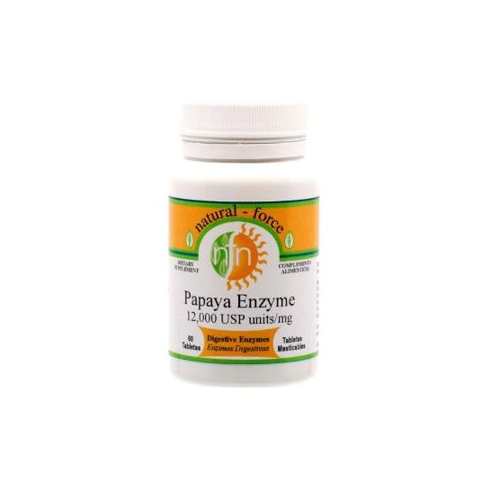 Natural Force Papaya Enzymes 60comp