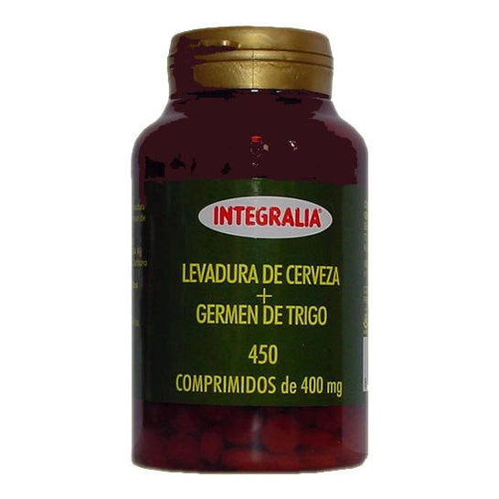 Integralia Levadura de Cerveza + Germen de Trigo 450comp
