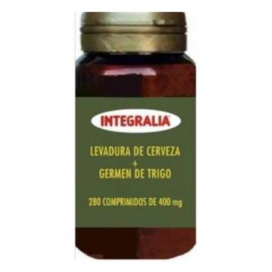 Integralia Beer Yeast + Wheat Germ 450comp. Integralia Beer Yeast + Wheat Germ 450comp.