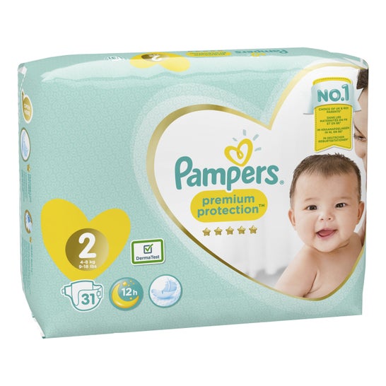 Pampers Premium Protection New Baby T-2 4-8kg 31 Stk