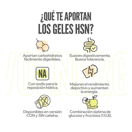 HSN Evoenergy Hydrogel Sin Cafeína Piña 70ml