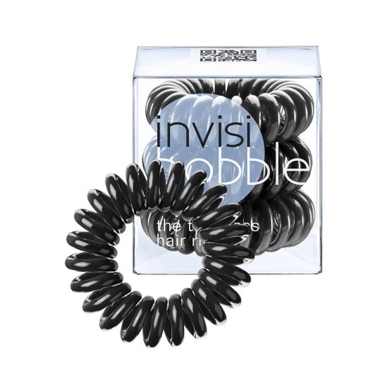 Invisibobble Black Color 3 uts.